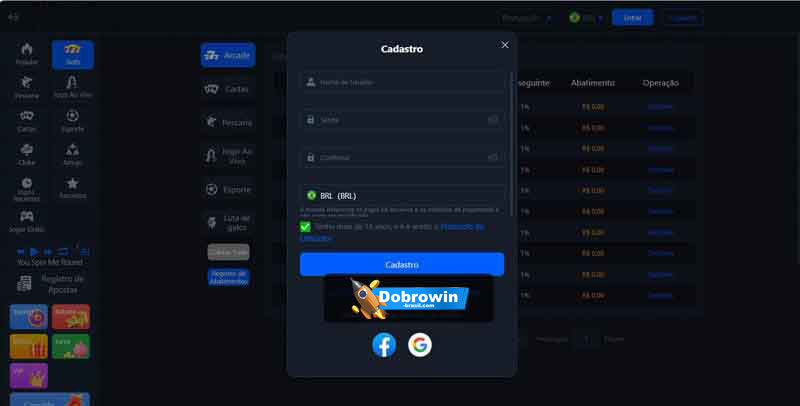 Major sport login
