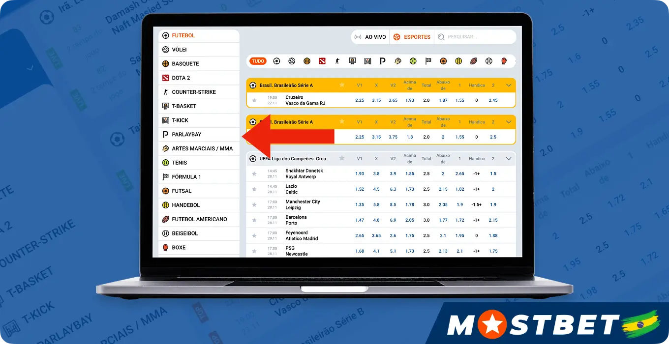 Betfair desporto