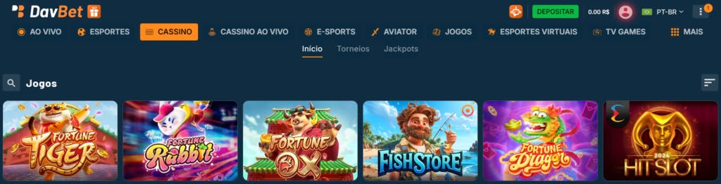 Jogos online ao vivo