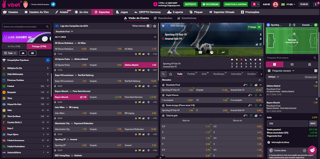 Aplicativo sportingbet